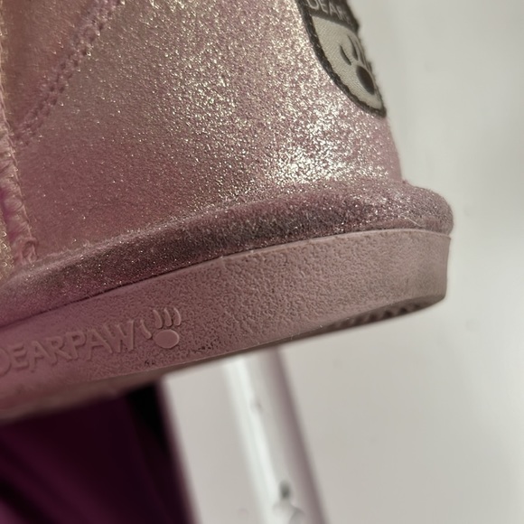 Glittery Pink Bearpaw Boots - Picture 6 of 9